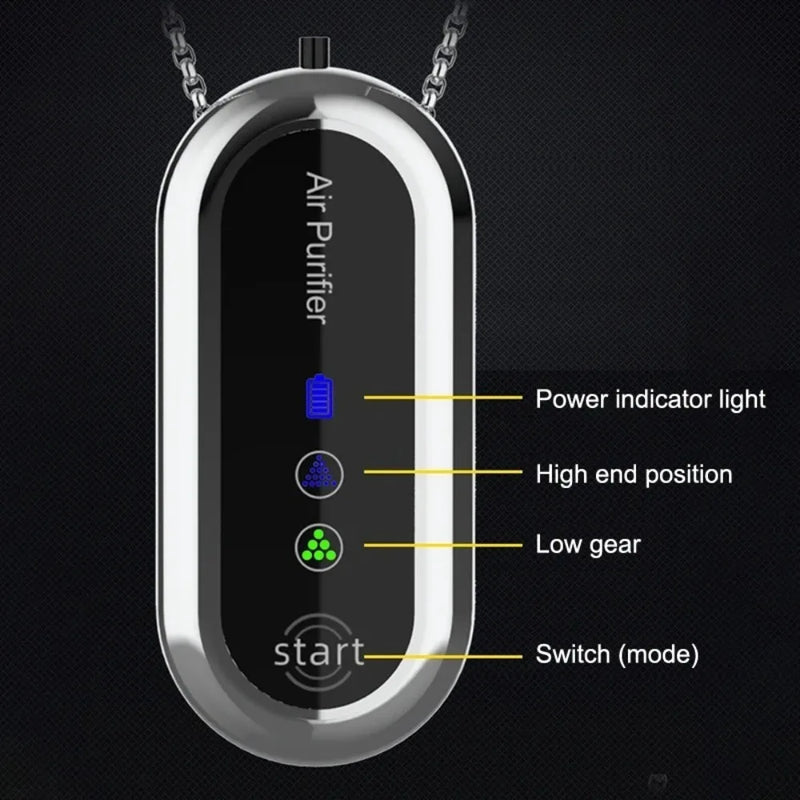 Power Saving Smart Air Purifier Necklace