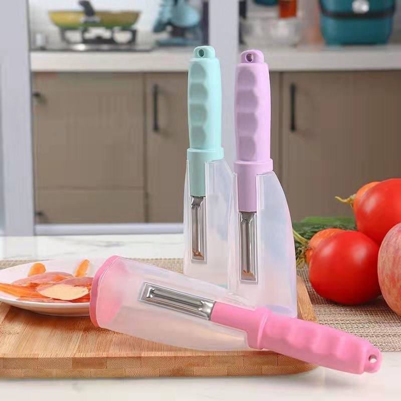 Multi-Purpose Peeler and Storage